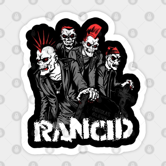 Rancid Sticker by bambangbuta